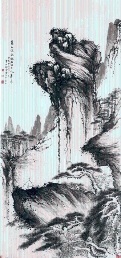 消除彩色点